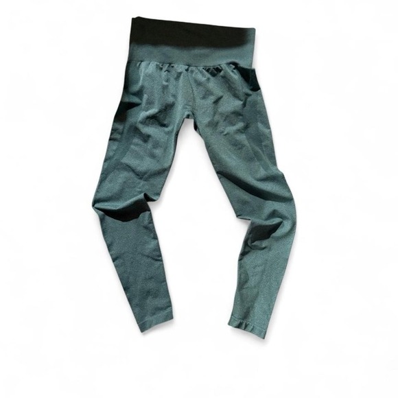 NVGTN Pants - NVGTN – Seamless High Waisted Leggings – Women's Small – Green – Gym Yoga